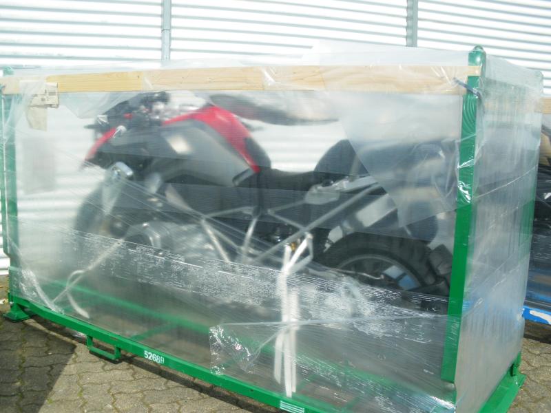 BMW R1200GS Lieferverpackung