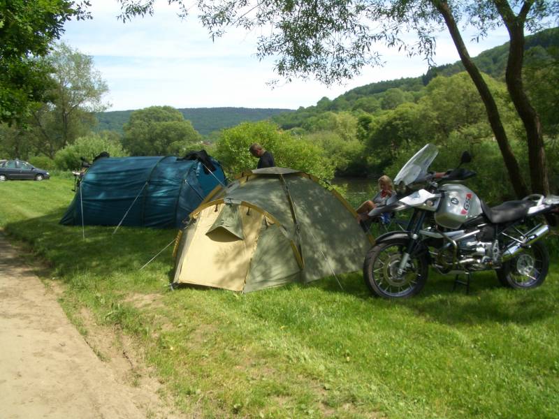 Camping in Bollendorf/Grenze Luxemburg mit Freunden