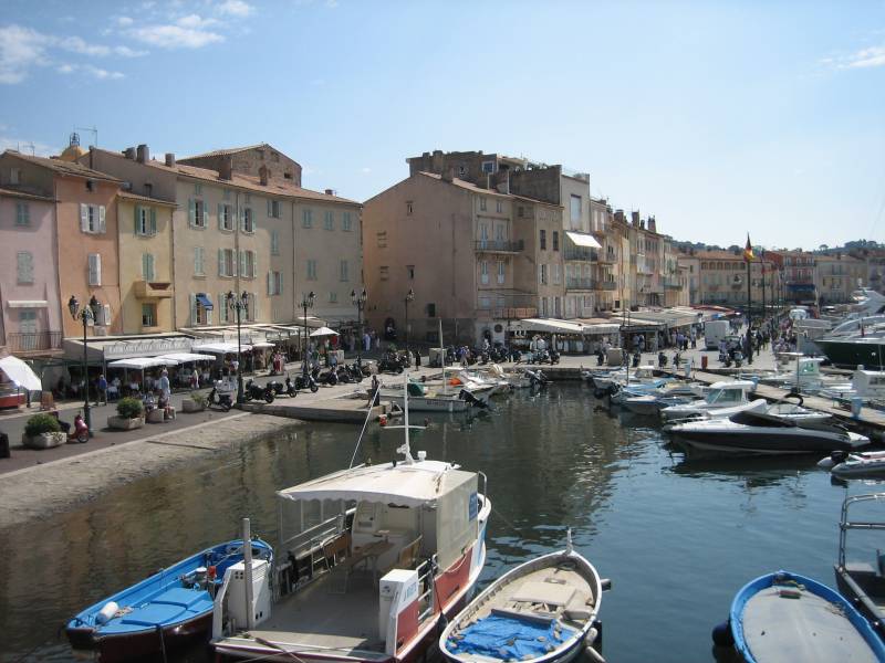 Der alte Hafen von St. Tropez
