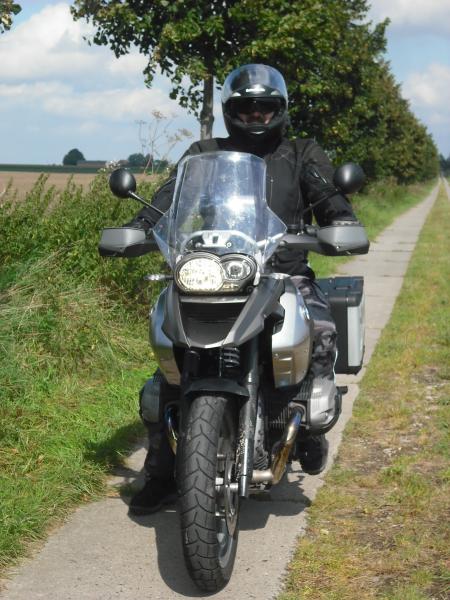 Fahren auf der Panzerplatte