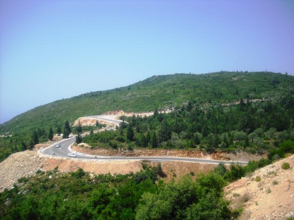 herrliche Küstenstrße in Albanien