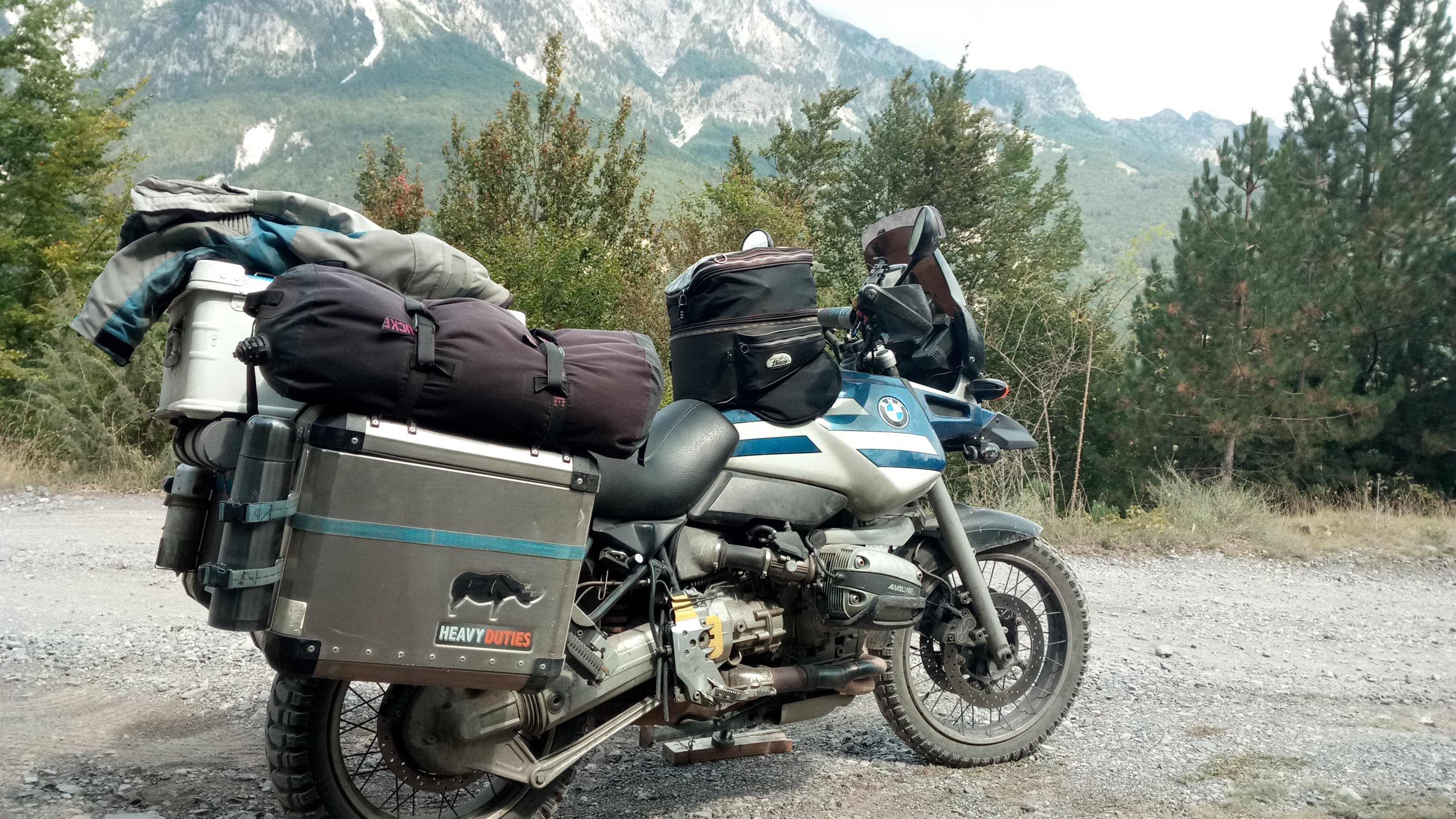 In den albanischen Bergen