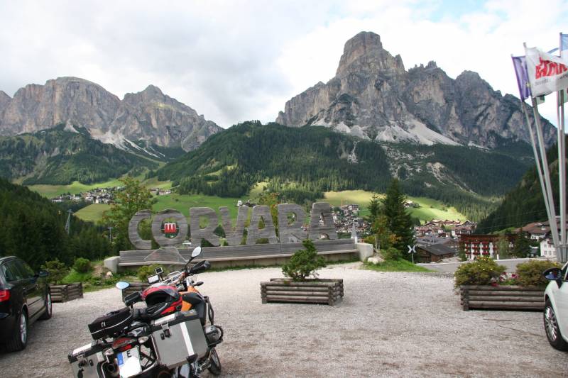In den Dolomiten