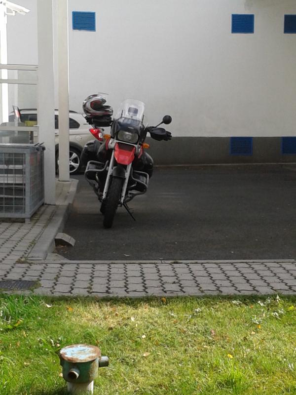 Irgendwann muss man eben an die Zapfsäule ....