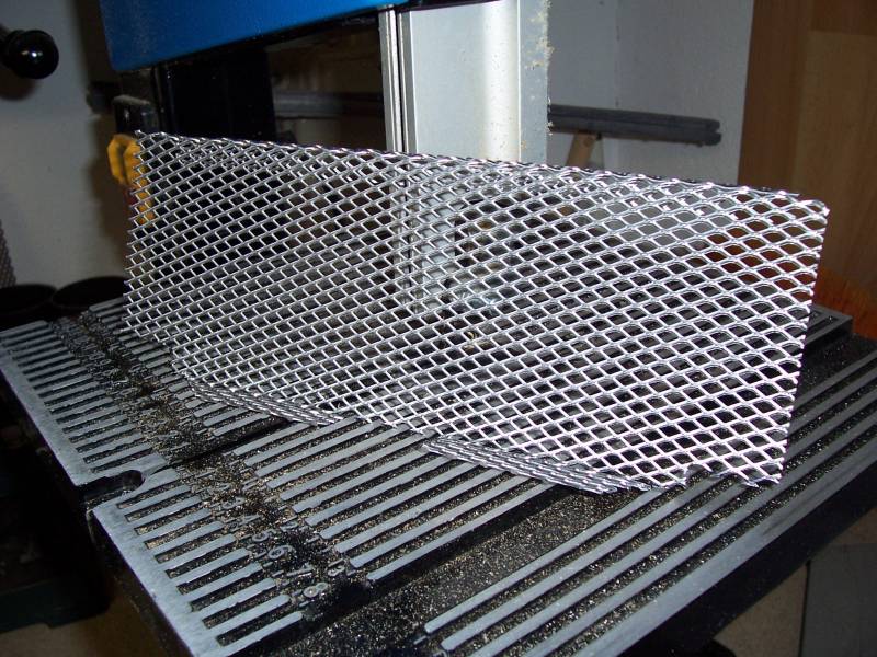 Khlerschutzgitter ALU