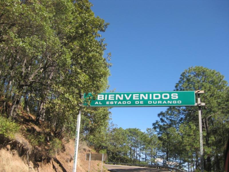 Landesgrenze Durango - Sinaloa