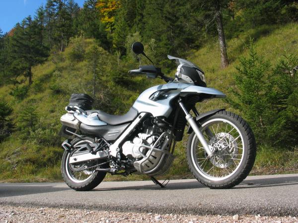 Lenggries mit dem Single Kälbchen F 650 GS 09/2007