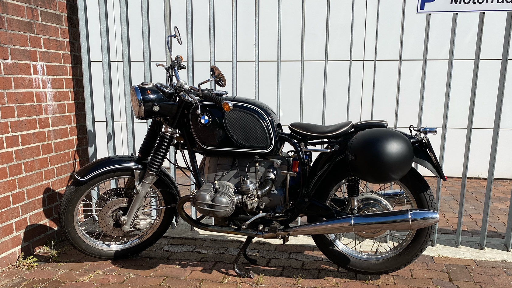 Meine Kleine R75/5, Bj. 1972 :-)