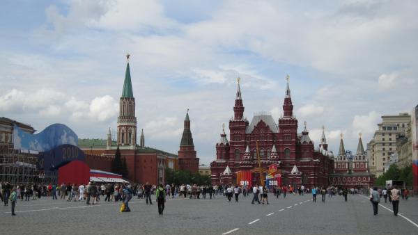 Moskau    Roter Platz