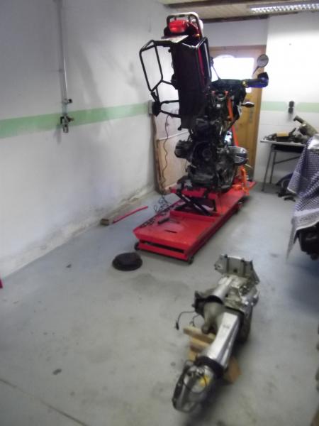 nach der ersten Saison war die Kupplung fällig.