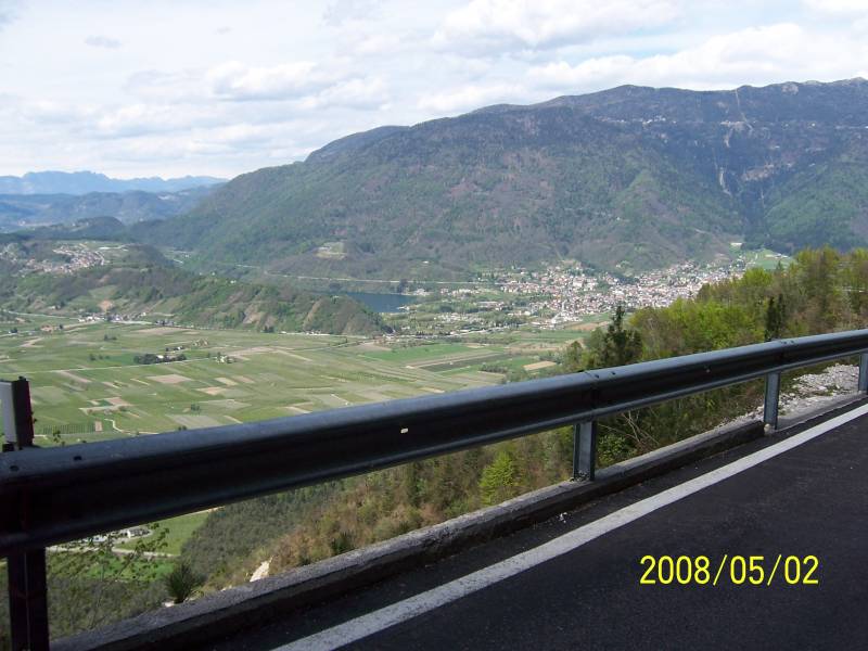 oberhalb vom lago die caldonazzo