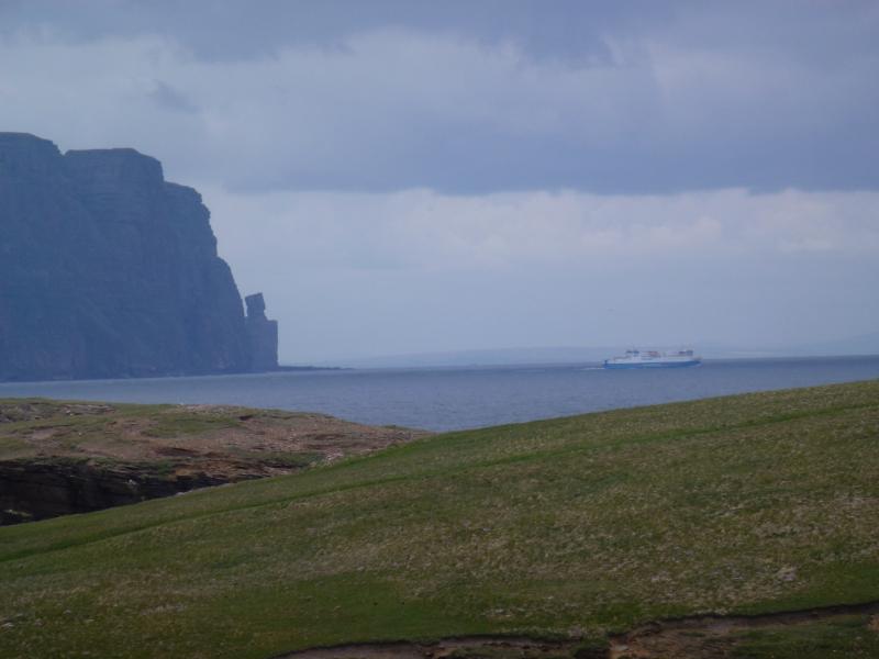Orkneys - die Fähre geht ab