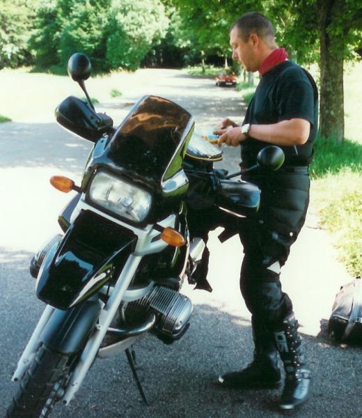 R 1100 GS 3 auf der schwäbischen Alb
