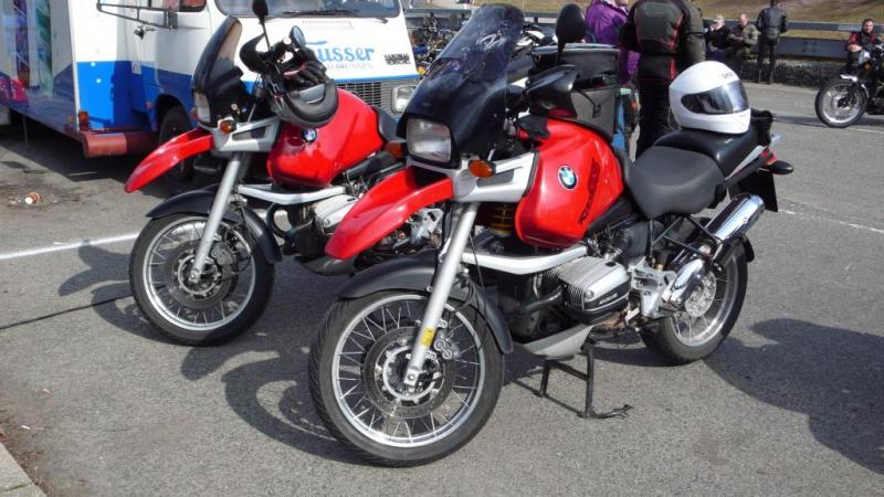 R 1100 GS Originalschild vs. MRA Vario Screen