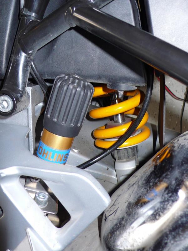 R1100GS Einbausituation Öhlins 2