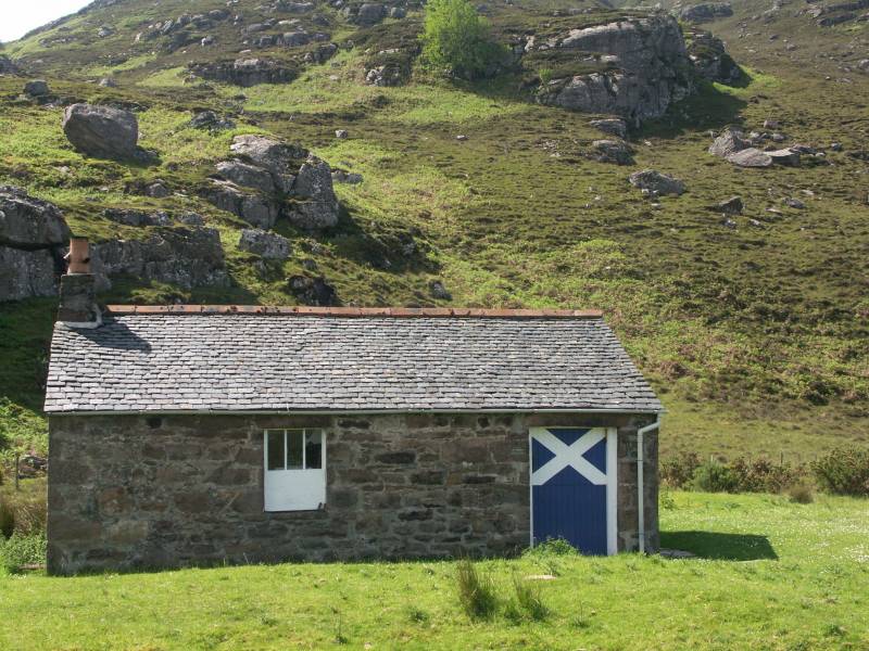 Schottland 2007 - da identifiziert sich einer mit seiner Heimat;-)