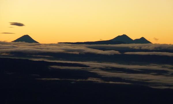 Sonnenaufgang auf 3000 m