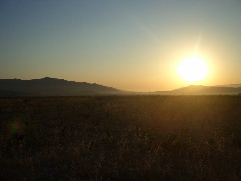 Sonnenaufgang in Spanien