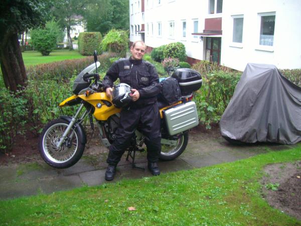 Start der Tour in Pinneberg