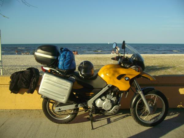 Strand von San-Marino, leider etwas abseits des Hauptstrandes.