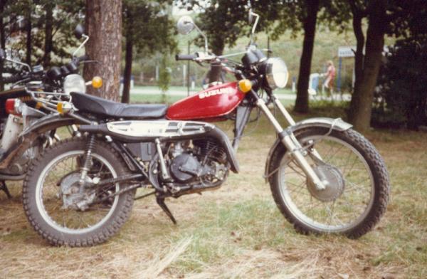 Suzuki TS 250  Bj.77
gefahren von 1984 - 1989
gefahrene km: ca. ?