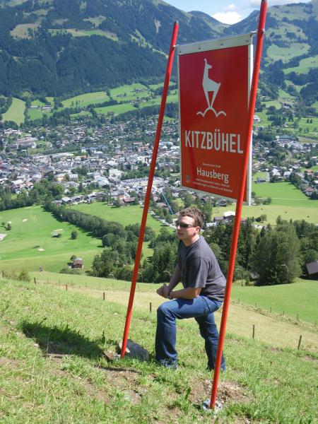 wanderung auf der streif in kitzbühel