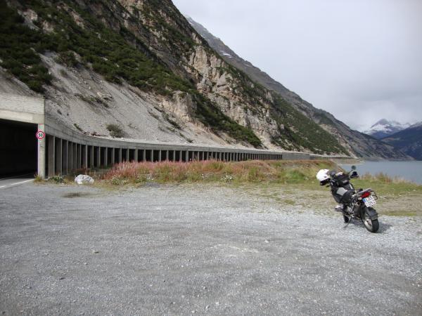 Zufahrt Munt la Schera Tunnel